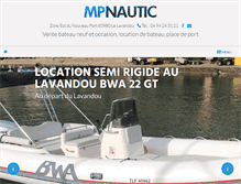 Tablet Screenshot of mpnautic.com